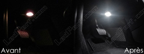 LED podłoga Mercedes Klasa A (W169)