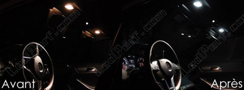 LED lusterka w osłonach przeciwsłonecznych Mercedes Klasa B (W246)
