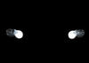 LED światła postojowe xenon biały Mercedes Klasa C (W203)