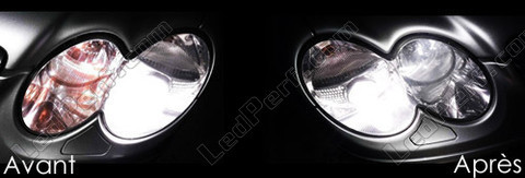 LED świateł postojowych Mercedes SL R230