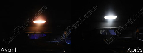 LED lusterek w osłonach przeciwsłonecznych Mercedes SLK R171