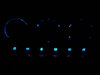 LED oświetlenia klimatyzacja niebieski Mini Cabriolet II (R52)