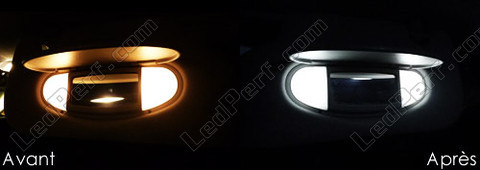LED lusterka w osłonach przeciwsłonecznych Mini Clubman