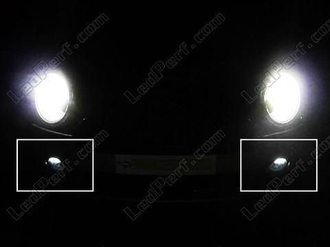 LED światła postojowe xenon biały Mini Clubman (R55)