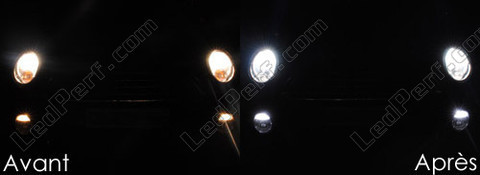 LED Światła mijania Mini Cooper R50 R53