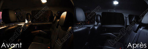 LED środkowe światło sufitowe Mitsubishi Outlander