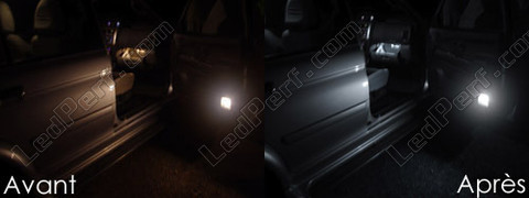 LED próg drzwi Mitsubishi Pajero sport 1