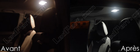 LED środkowe światło sufitowe Mitsubishi Pajero sport 1