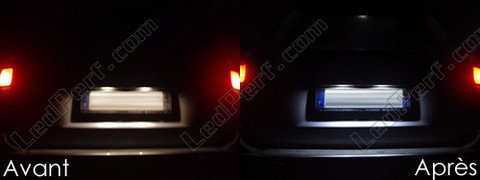 LED tablica rejestracyjna Mitsubishi Pajero sport 1