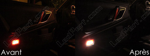 LED próg drzwi Nissan GTR R35