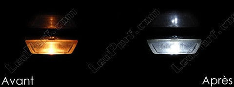 LED tablica rejestracyjna Opel Astra G