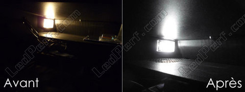 LED schowek na rękawiczki Opel Astra H