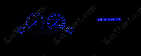 LED tablica rozdzielcza niebieski Opel Corsa B