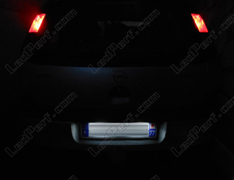 LED tablica rejestracyjna Opel Corsa C