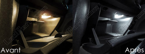 LED schowek na rękawiczki Opel Corsa D