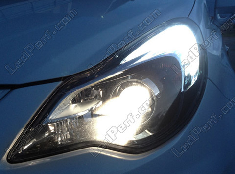 LED światła do jazdy dziennej - dzienne Opel Corsa D