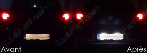 LED tablica rejestracyjna Opel Corsa E