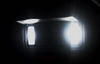 LED lusterek w osłonach przeciwsłonecznych Opel Vectra C