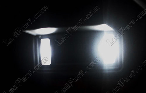 LED lusterek w osłonach przeciwsłonecznych Opel Vectra C