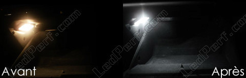 LED schowek na rękawiczki Opel Vectra C