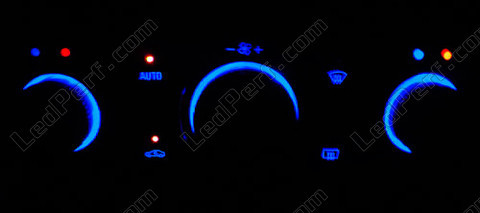LED klimatyzacja niebieski Opel Vectra C