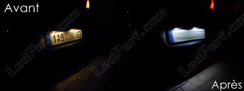 LED tablica rejestracyjna Opel Zafira B