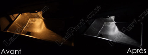 LED schowek na rękawiczki Peugeot 106