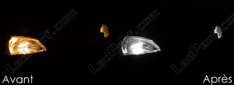 LED światła postojowe xenon biały Peugeot 106