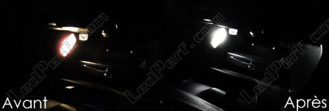 LED schowek na rękawiczki Peugeot 2008
