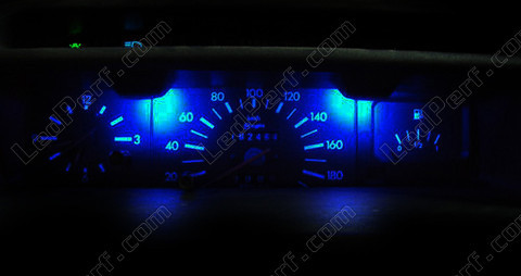 LED licznik niebieski Peugeot 205