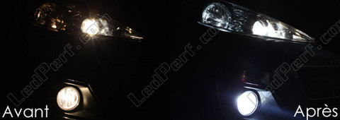 LED światła przeciwmgielne Peugeot 207