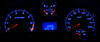 LED niebieski licznik Peugeot 207