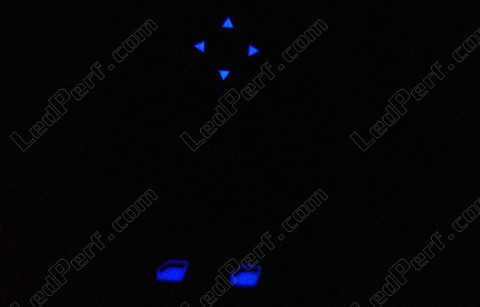 LED przyciski Peugeot 207