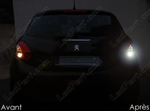 LED Światła cofania Peugeot 208 Tuning