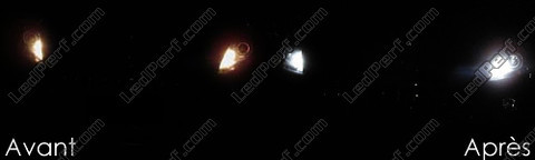 LED światła postojowe xenon biały Peugeot 3008