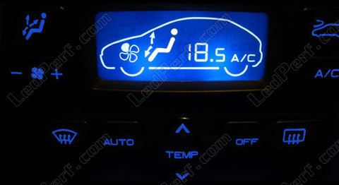 LED Klim auto niebieski Peugeot 307