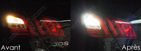 LED Światła cofania Peugeot 308 II