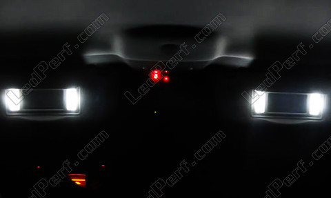 LED lusterek w osłonach przeciwsłonecznych Peugeot 308 Rcz