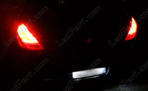 LED tablica rejestracyjna Peugeot 308 Rcz