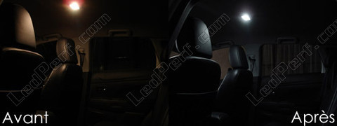LED środkowe światło sufitowe Peugeot 4008