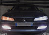LED Reflektory Peugeot 406 przed i po