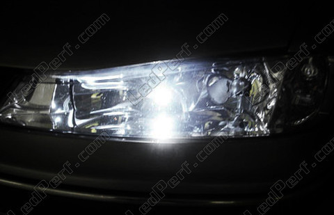 LED światła postojowe xenon biały Peugeot 406