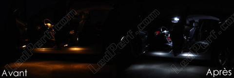 LED próg drzwi Peugeot 607
