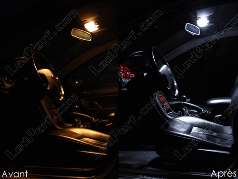 LED przednie światło sufitowe Peugeot 607