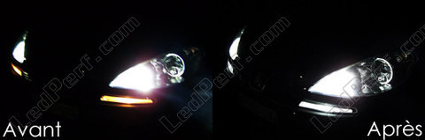 LED świateł postojowych Peugeot 807