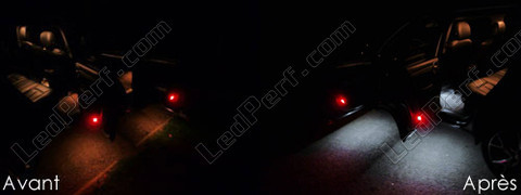 LED próg drzwi Porsche Cayenne (955 - 957)