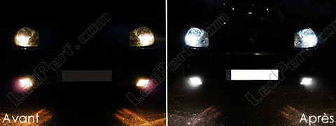 LED światła postojowe xenon biały Porsche Cayenne (955 - 957)