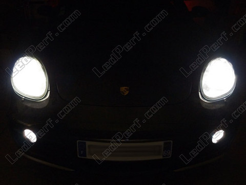 LED światła przeciwmgielne Porsche Cayman (987)