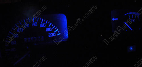 LED licznik niebieski Renault Clio 1