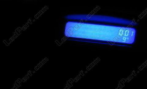 LED wyświetlacz niebieski Clio 2 faza 3